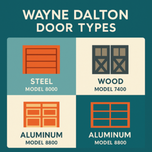 wayne dalton garage door model types